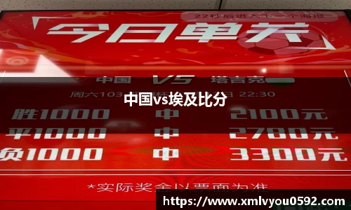 中国vs埃及比分