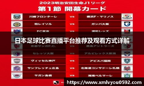 日本足球比赛直播平台推荐及观看方式详解