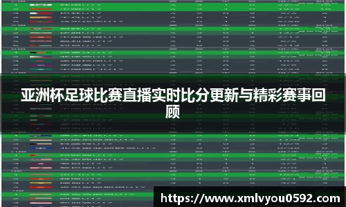亚洲杯足球比赛直播实时比分更新与精彩赛事回顾