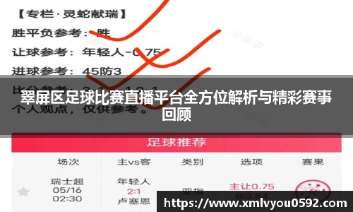 翠屏区足球比赛直播平台全方位解析与精彩赛事回顾
