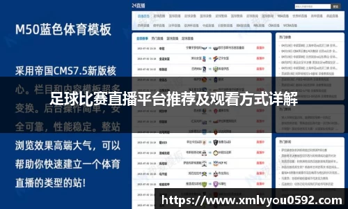 足球比赛直播平台推荐及观看方式详解