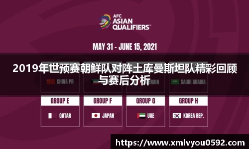 2019年世预赛朝鲜队对阵土库曼斯坦队精彩回顾与赛后分析